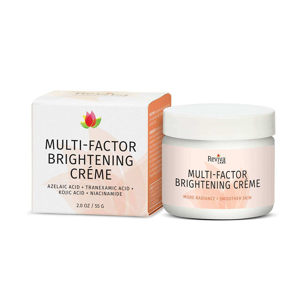 Reviva Labs Multi Factor Brightening Creme, 2 Oz